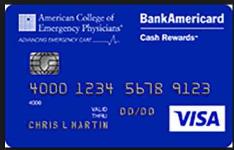 ACEP BankAmericard Cash Rewards Visa