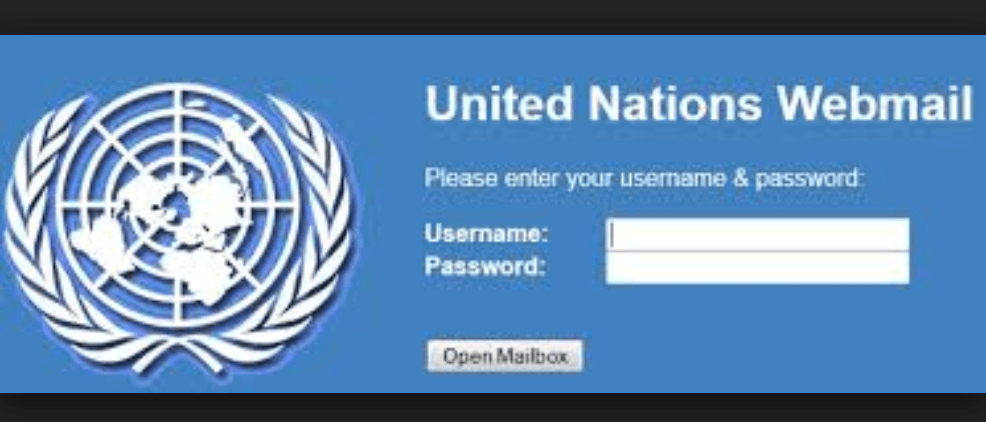 UN Webmail Login