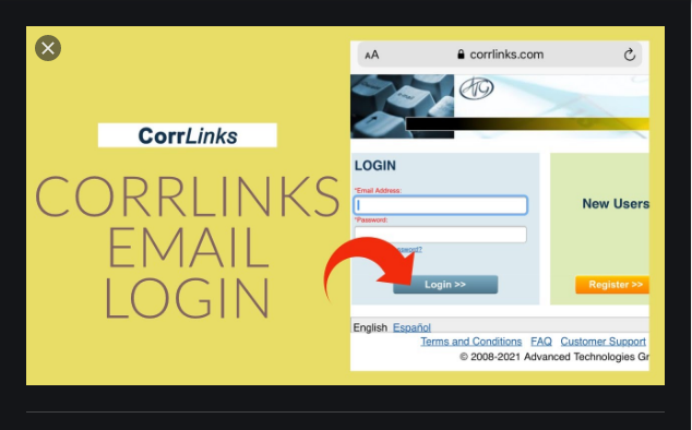 Corrlinks Login