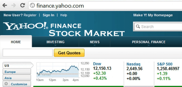 Yahoo Finance Stock Market
