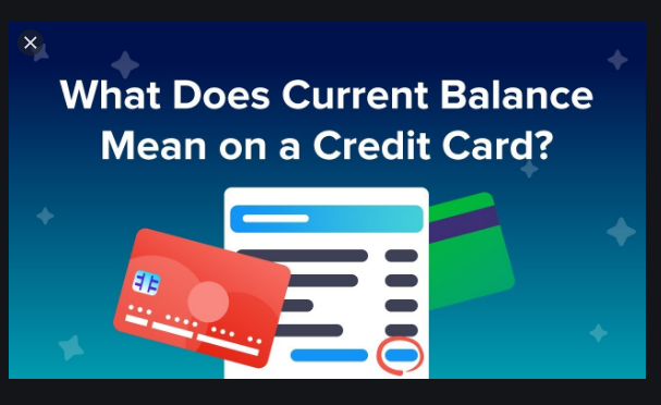 Credit card Balance Vs. current balance