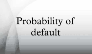 Default Probability - How Default Probability Works