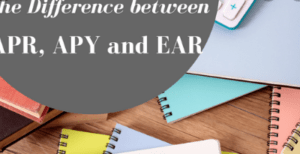 APR, APY, and EAR Interest Rates - Difference between APR and APY