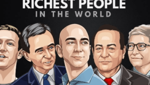 The 5 Richest People in the World - billionaire's list by net worth