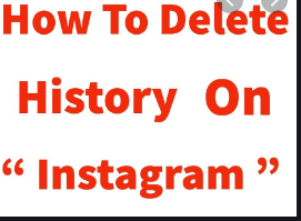 HOW TO CLEAR SEARCH HISTORY ON INSTAGRAM