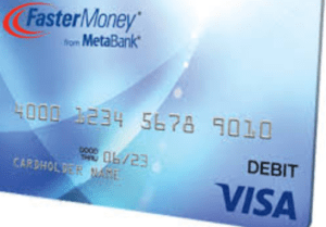 MetaBank Reloadable Visa Prepaid Card - handle your online account