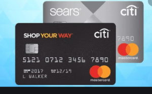 Sears Platinum MasterCard - do all your online banking with it