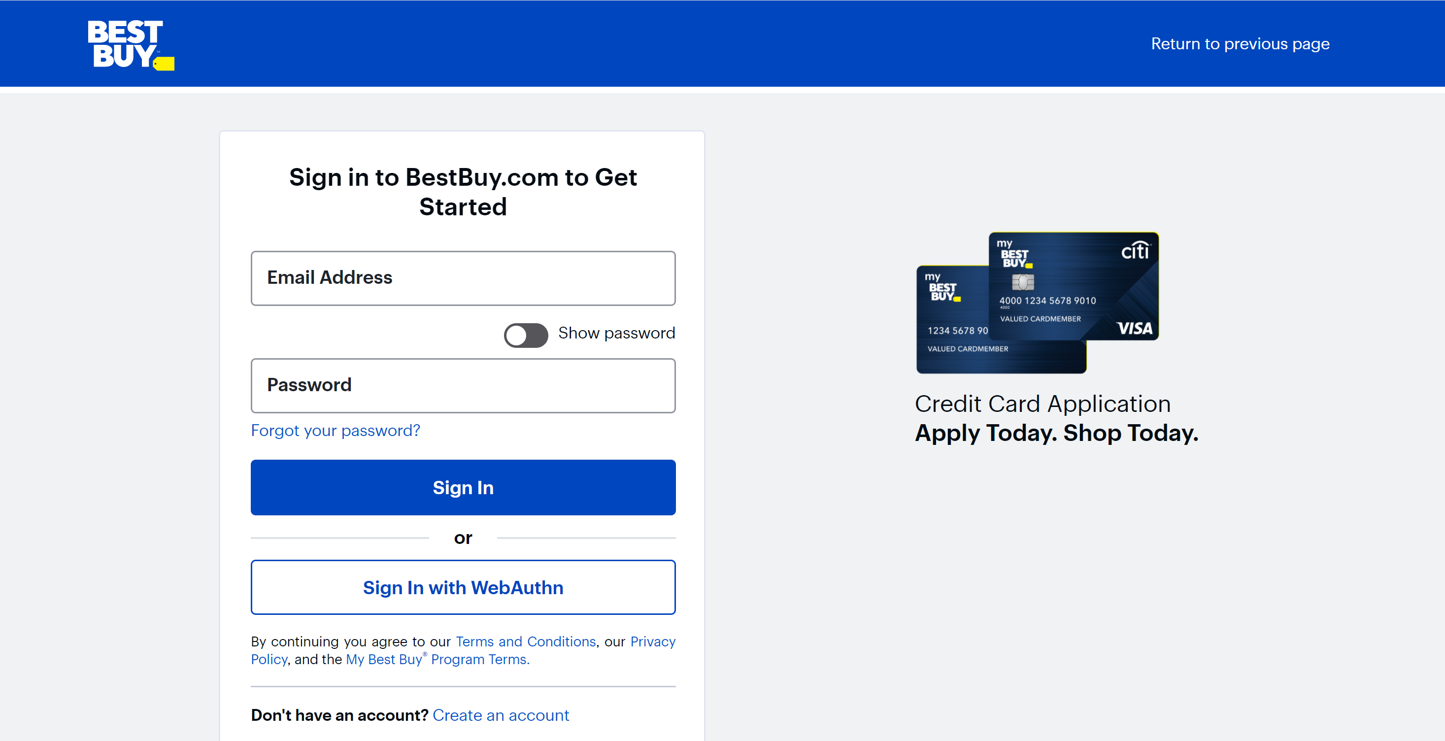 Best Buy Customers - Access Your Best Buy MasterCard Online