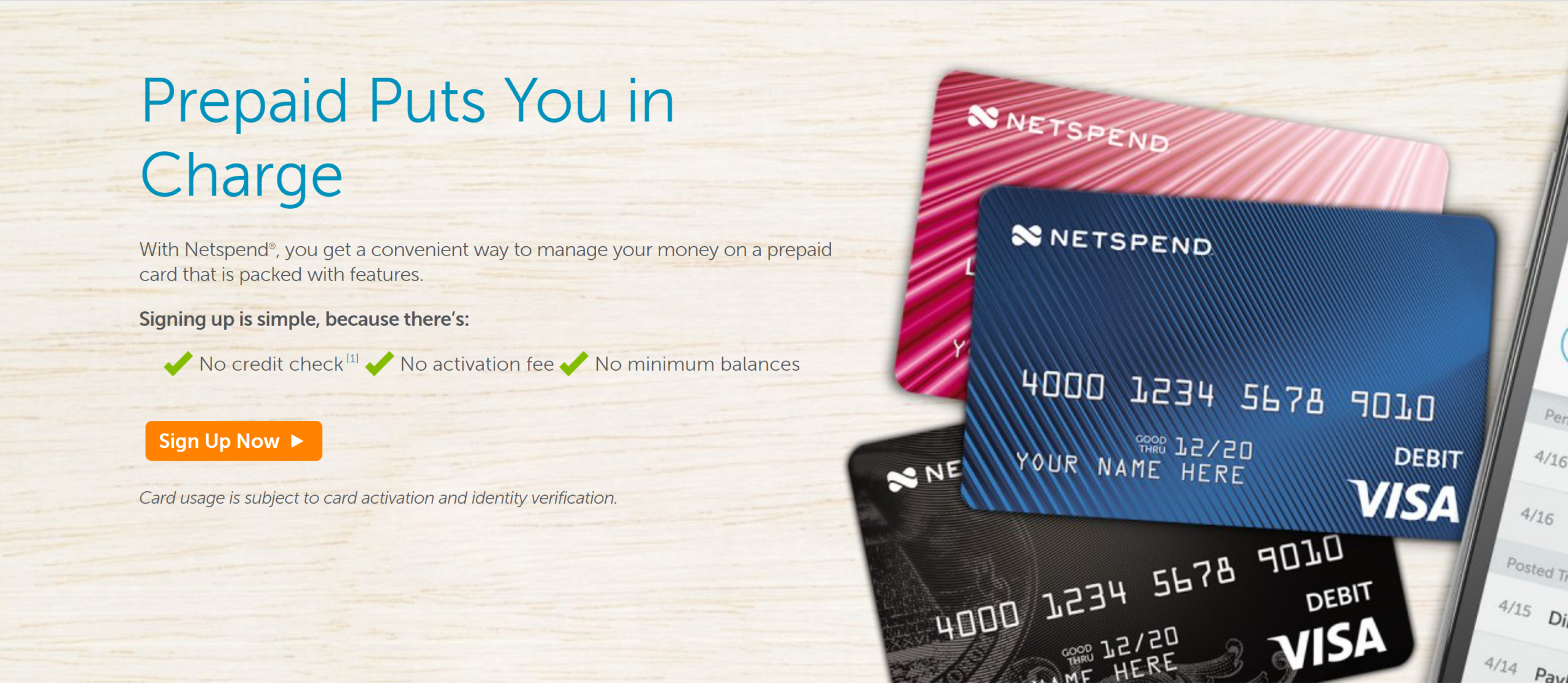 NetSpend Prepaid Debit MasterCard - best-prepaid cards you can get