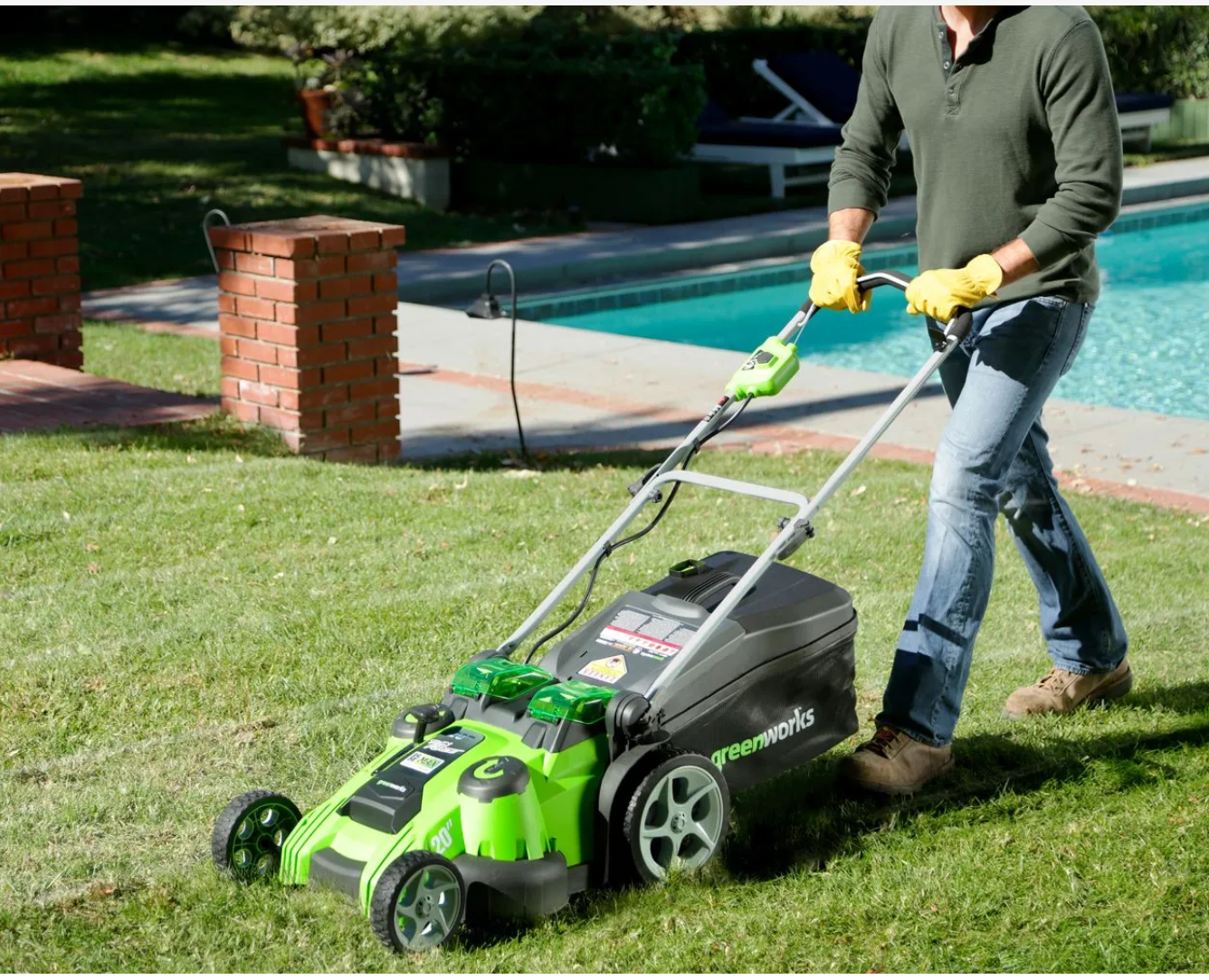 Green Works Twin Force Mower 30 Day Risk Free Trial