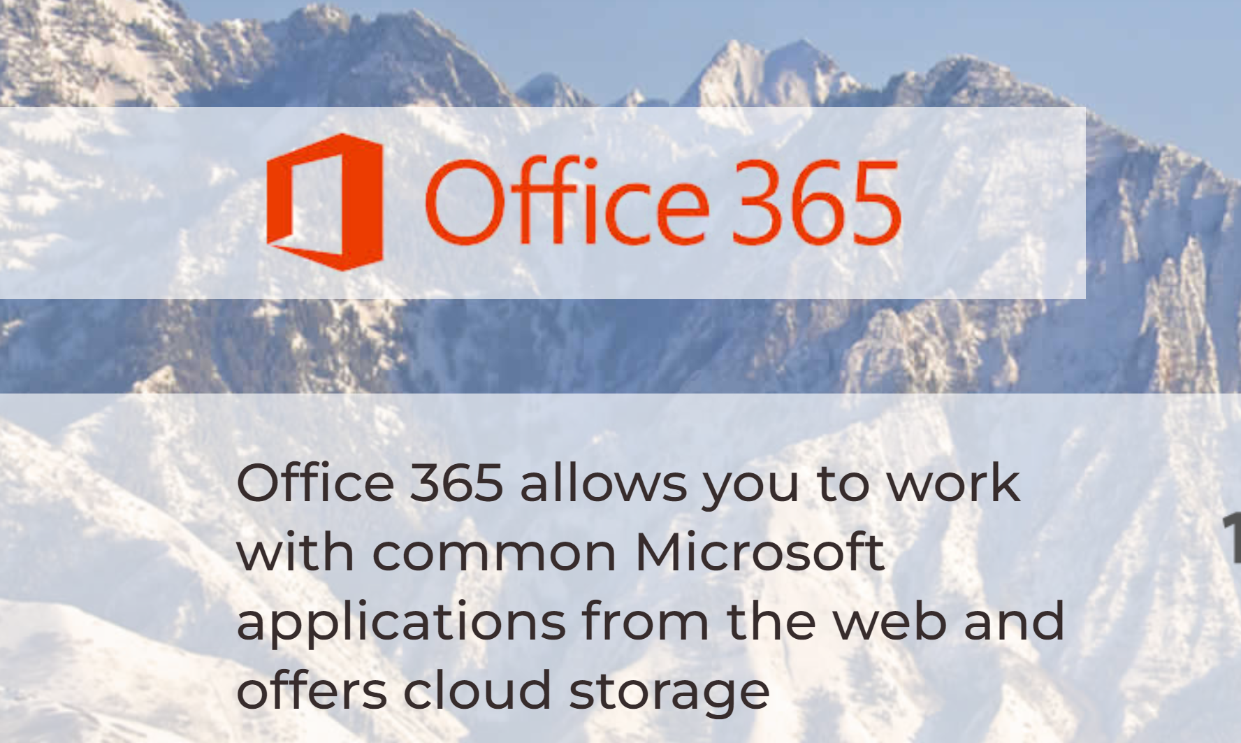 LOG INTO YOUR OFFICE 360 ACCOUNT