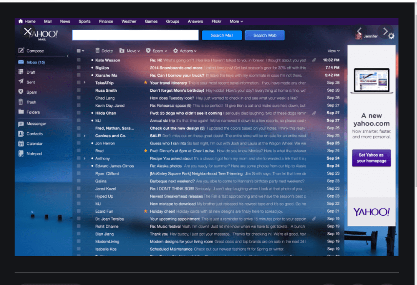 Yahoo Mail Registration