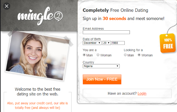 Mingle2 Login