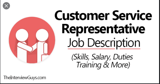 Customer Service Representative Job Description