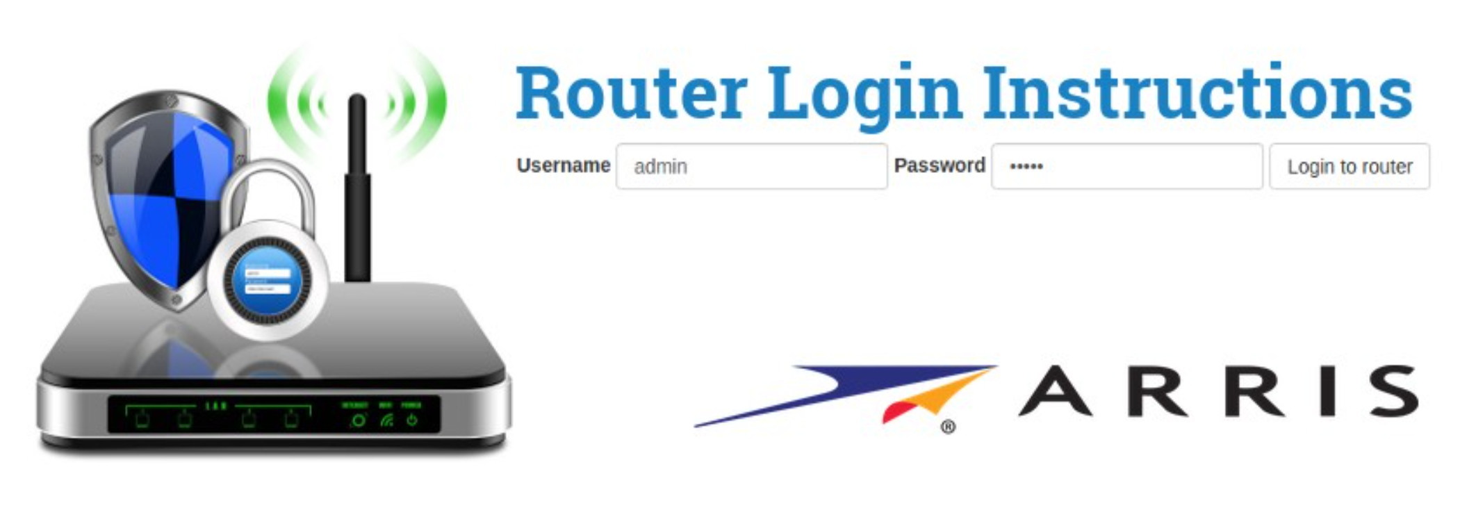 Arris Router Login - How to Log in to an Arris Router