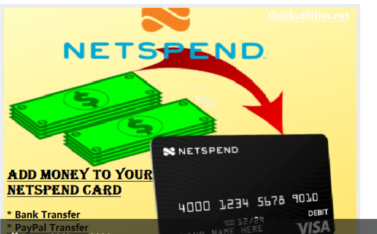 Add Cash to Your Netspend Card