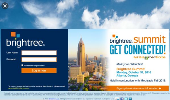 Brightree Login