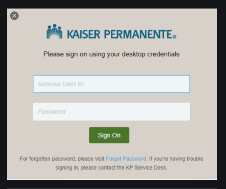 Kaiser Sign In Member | Detribpas