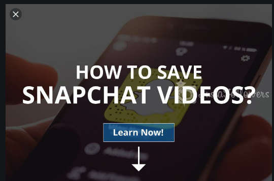 Save Snapchat Videos