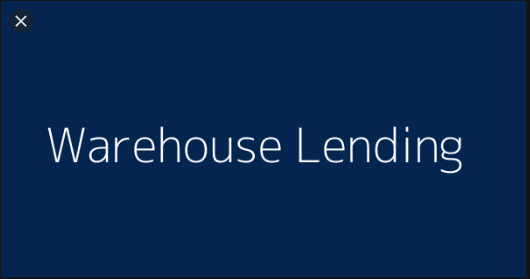 Warehouse Lending