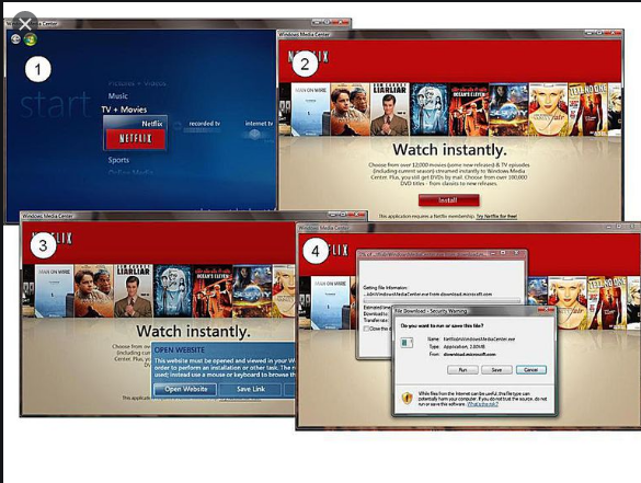 Netflix and Vista Windows Media Center