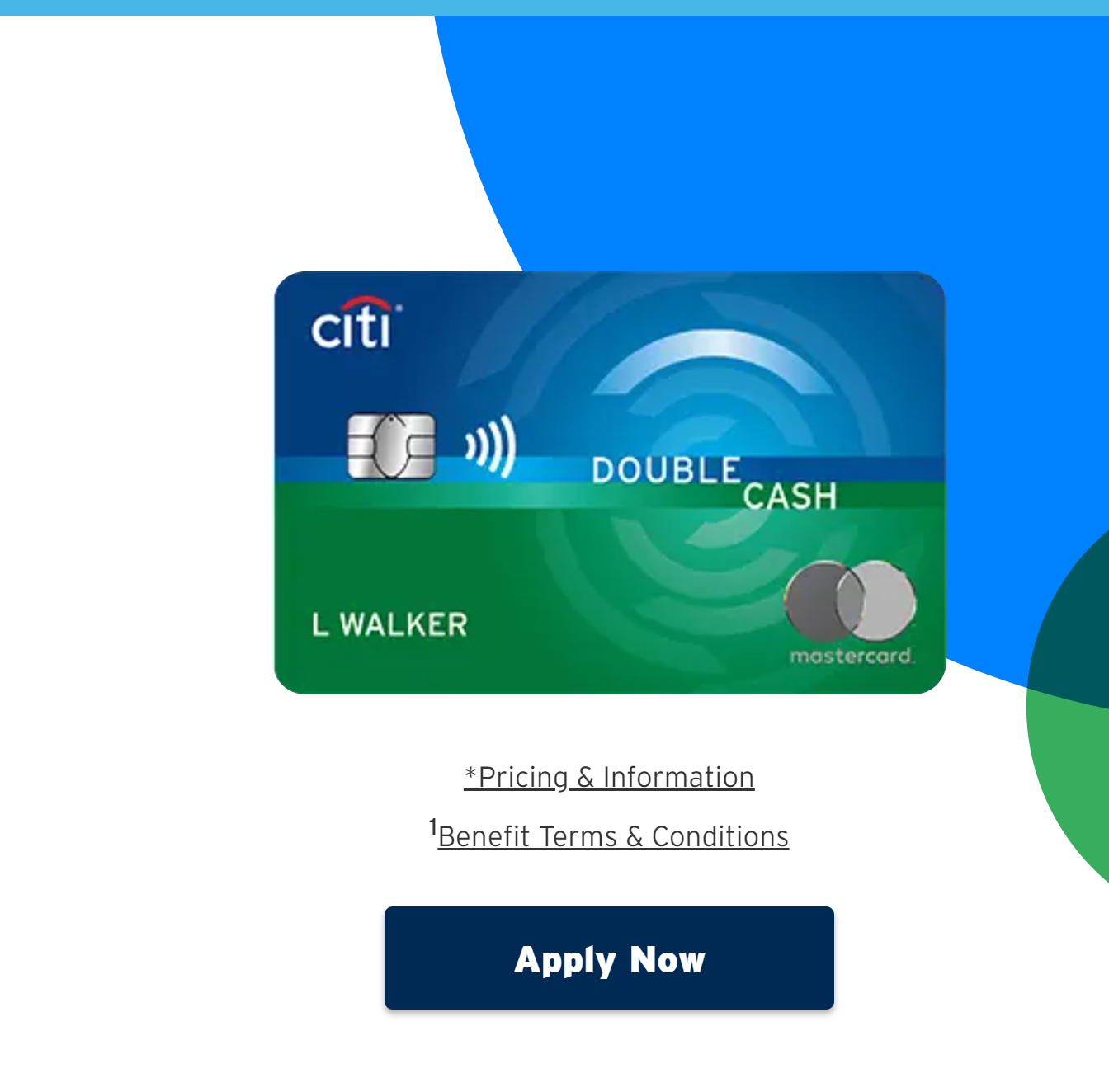 Citi Double Cash MasterCard - why have you not applied?