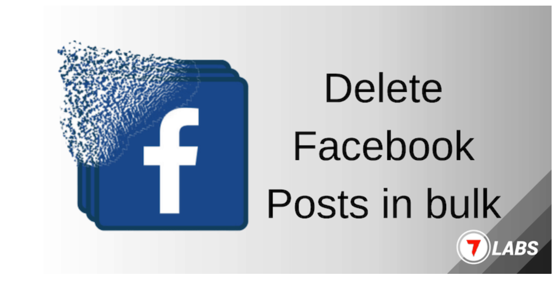 HOW TO DELETE ALL FACEBOOK POSTS IN BULK