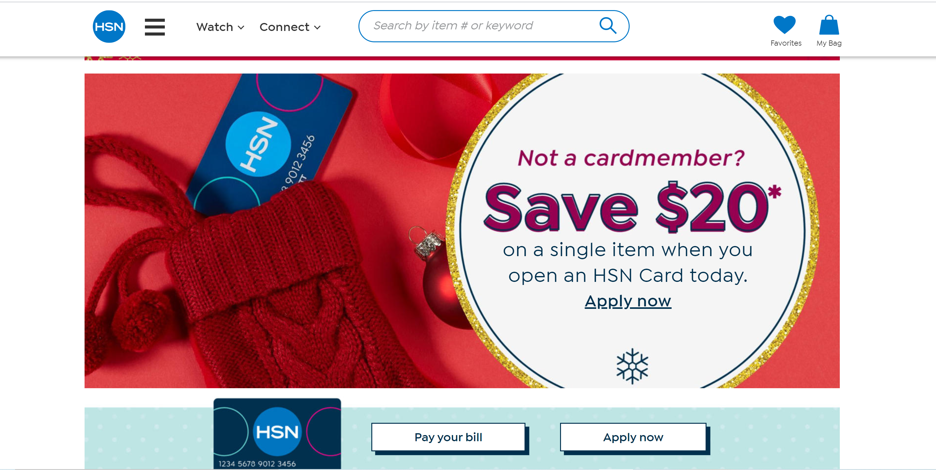 HSN Card Payment