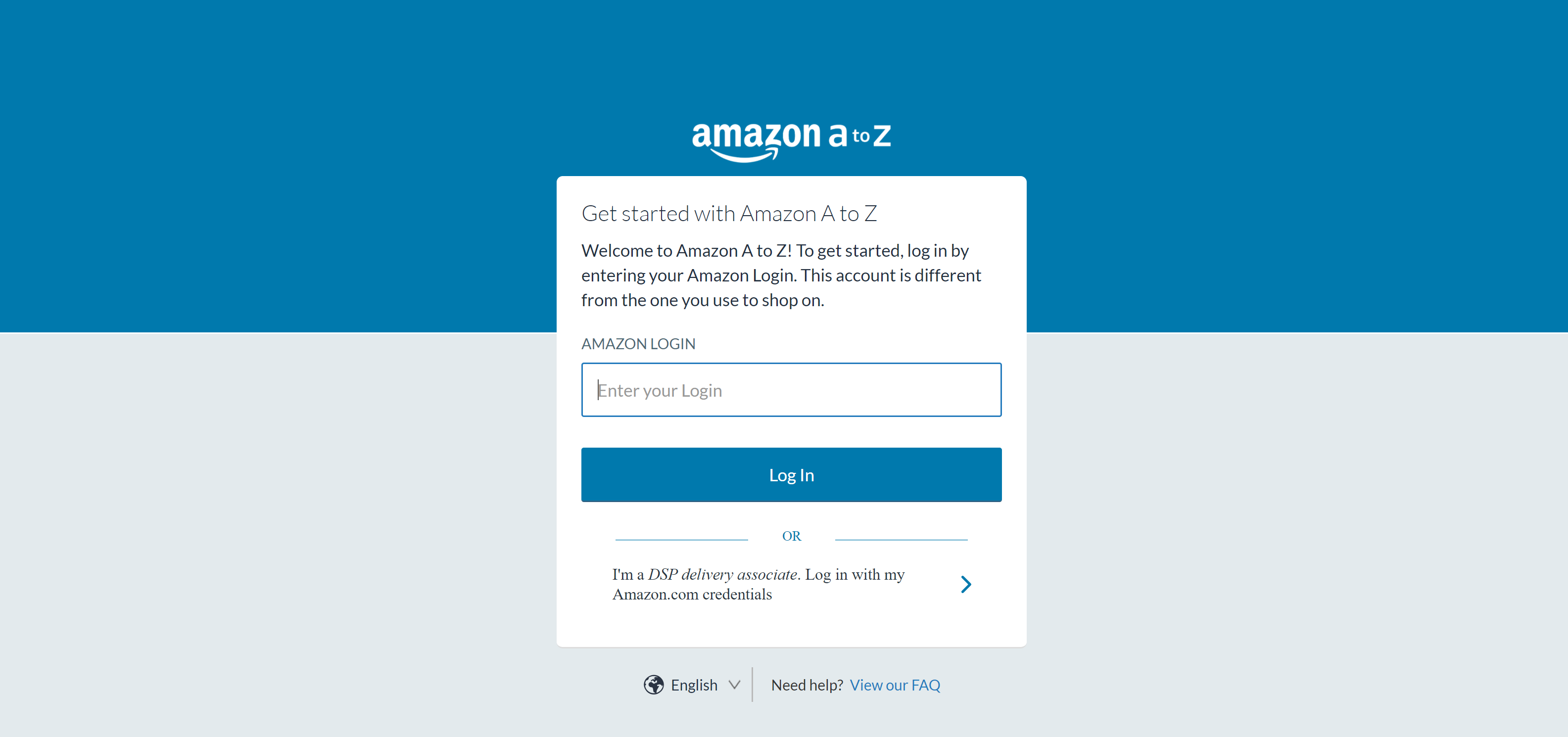 www.atoz.amazon.work- Amazon Employee Login