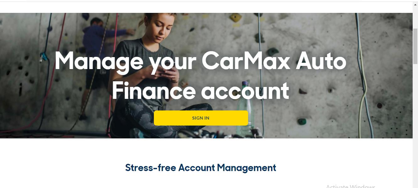 CarMaxautofinance.com Login