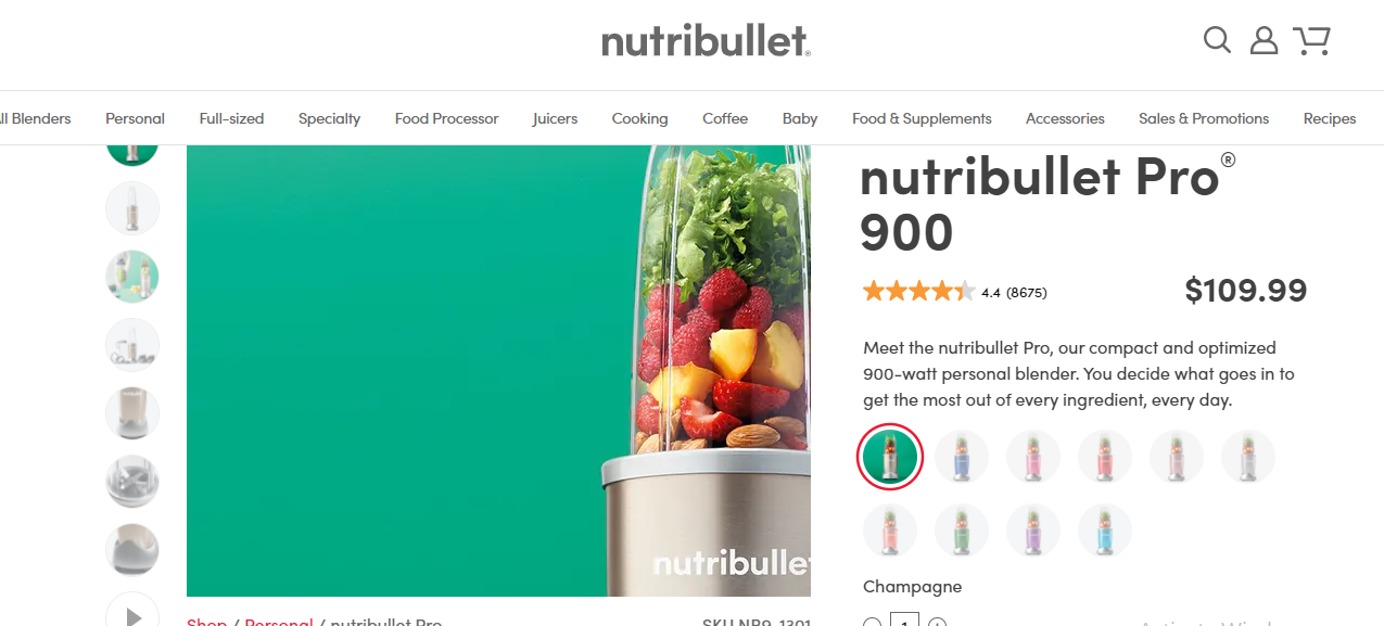 www.getnutribullet.com – 2 For 1 Nutribullet Pro System