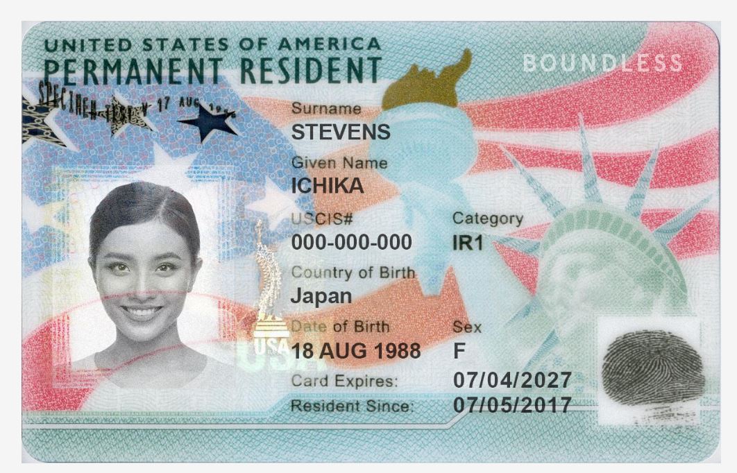 Permanent Residence Green Card
